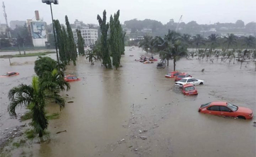 Pluies diluviennes Alerte inondations 