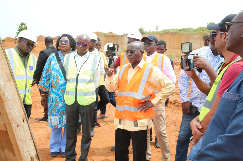 Assainissement du Cadre de vie et visite de Barrages écrêteurs: Bouaké Fofana lance les travaux de pré-saison des pluies à Koumassi et visite deux chantiers de drainage à Bingerville.