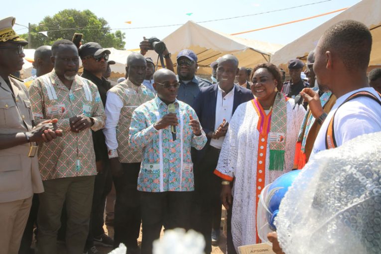 24e Journée Mondiale des Toilettes à Kani – Le Ministre Bouaké FOFANA dresse le bilan du programme de Latrinisation.